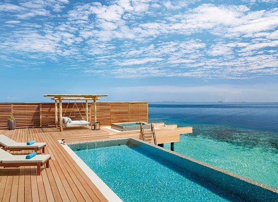 Waldorf Astoria Maldives Ithaafushi - 3 Bedroom Over Water Villa with Pool (Zimmercodierung VM1)