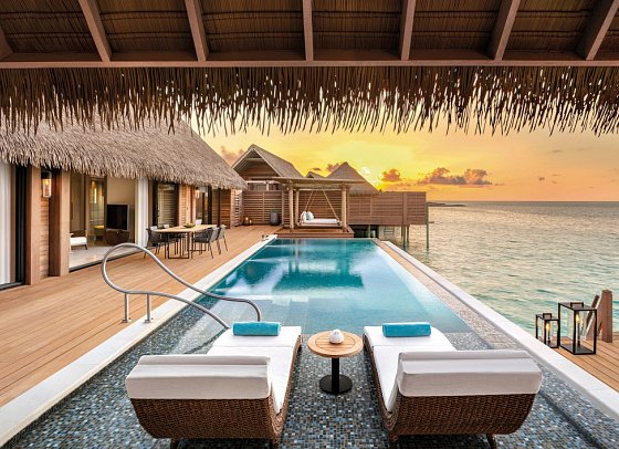 Waldorf Astoria Maldives Ithaafushi - Grand Overwater Villa with Pool (Zimmercodierung VB5)