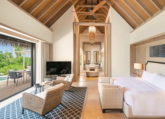 Waldorf Astoria Maldives Ithaafushi - Beach Villa with Pool (Zimmercodierung VB3)