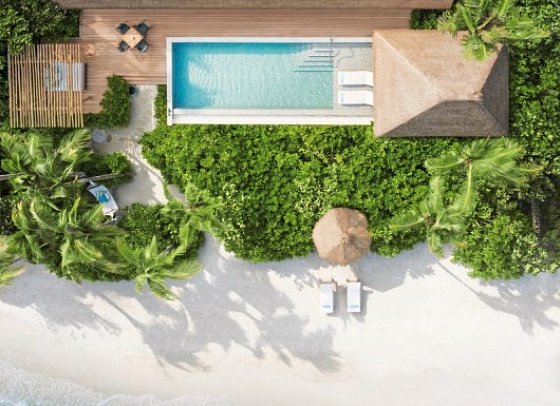 Waldorf Astoria Maldives Ithaafushi - Grand Beach Villa with Pool (Zimmercodierung VB6)