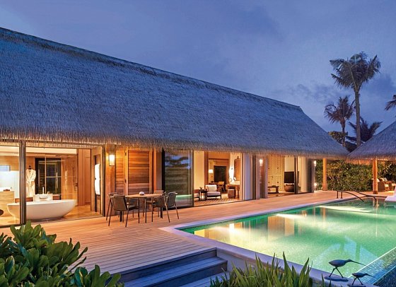 Waldorf Astoria Maldives Ithaafushi - Grand Beach Villa with Pool (Zimmercodierung VB6)