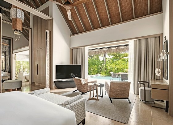 Waldorf Astoria Maldives Ithaafushi - Grand Beach Villa with Pool (Zimmercodierung VB6)