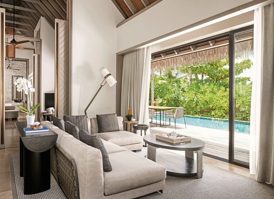 Waldorf Astoria Maldives Ithaafushi - Grand Beach Villa with Pool (Zimmercodierung VB6)