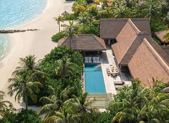Waldorf Astoria Maldives Ithaafushi - 2 Bedroom Beach Villa with Pool (Zimmercodierung VB9)