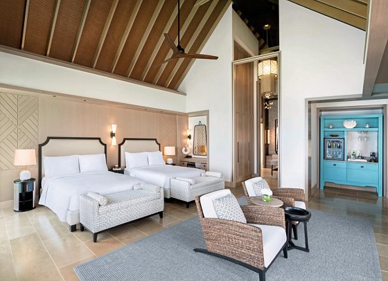Waldorf Astoria Maldives Ithaafushi - 2 Bedroom Beach Villa with Pool (Zimmercodierung VB9)