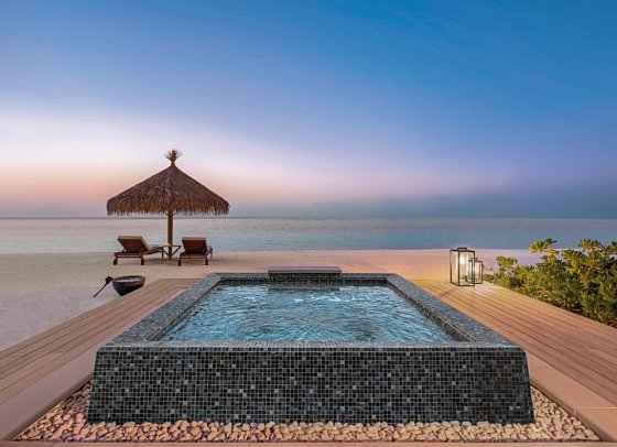 Waldorf Astoria Maldives Ithaafushi - 2 Bedroom Beach Villa with Pool (Zimmercodierung VB9)