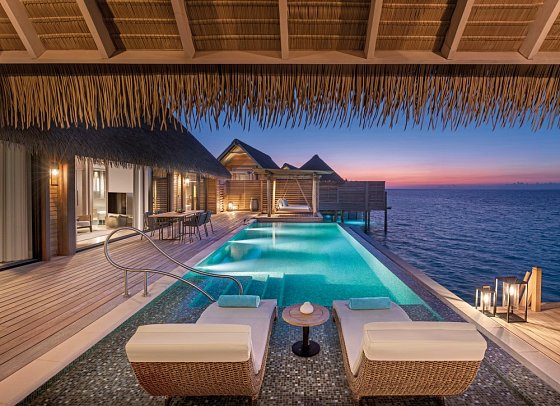 Waldorf Astoria Maldives Ithaafushi - Grand Over Water Villa with Pool (Zimmercodierung VB5)