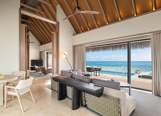 Waldorf Astoria Maldives Ithaafushi - Grand Over Water Villa with Pool (Zimmercodierung VB5)