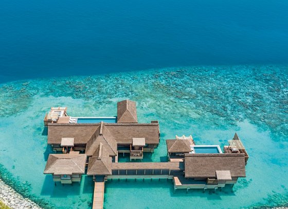 Waldorf Astoria Maldives Ithaafushi - 3 Bedroom Over Water Villa with Pool (Zimmercodierung VM1)