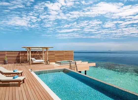 Waldorf Astoria Maldives Ithaafushi - 3 Bedroom Over Water Villa with Pool (Zimmercodierung VM1)