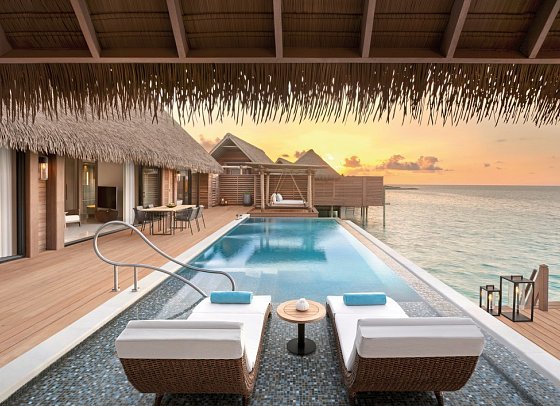 Waldorf Astoria Maldives Ithaafushi - Grand Reef Villa with Pool (Zimmercodierung VB4)