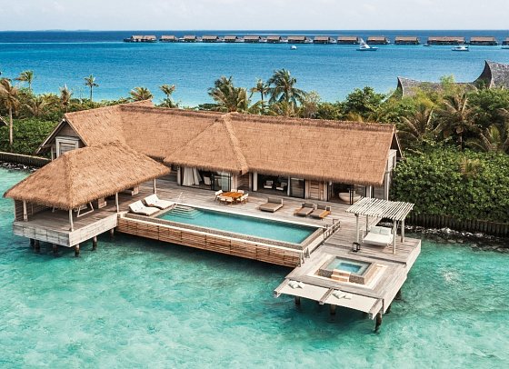Waldorf Astoria Maldives Ithaafushi - 2 Bedroom Reef Villa with Pool (Zimmercodierung VB8)