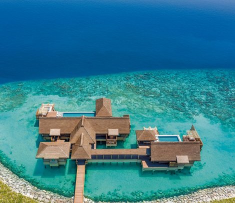 Waldorf Astoria Maldives Ithaafushi - 3 Bedroom Over Water Villa with Pool (Zimmercodierung VM1)
