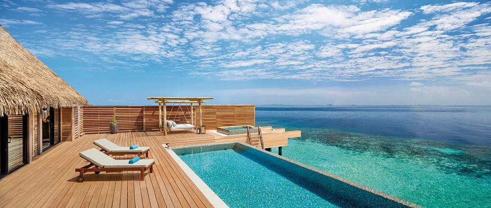 Waldorf Astoria Maldives Ithaafushi - 3 Bedroom Over Water Villa with Pool (Zimmercodierung VM1)