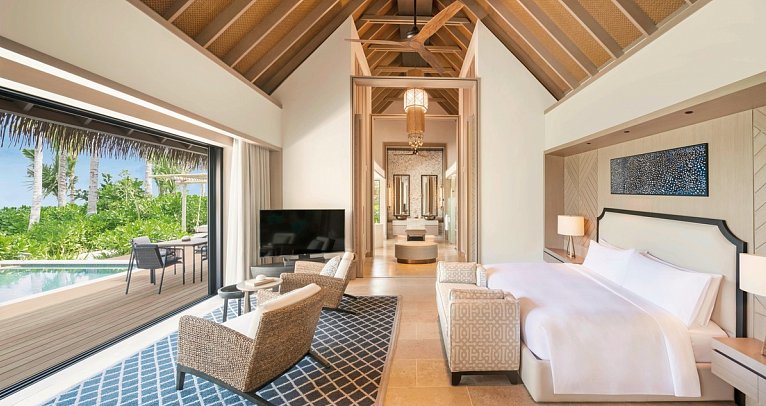 Waldorf Astoria Maldives Ithaafushi - Beach Villa with Pool (Zimmercodierung VB3)