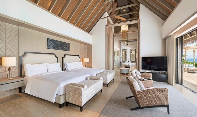 Waldorf Astoria Maldives Ithaafushi - Beach Villa with Pool (Zimmercodierung VB3)