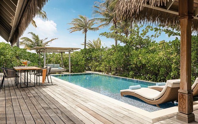 Waldorf Astoria Maldives Ithaafushi - Beach Villa with Pool (Zimmercodierung VB3)