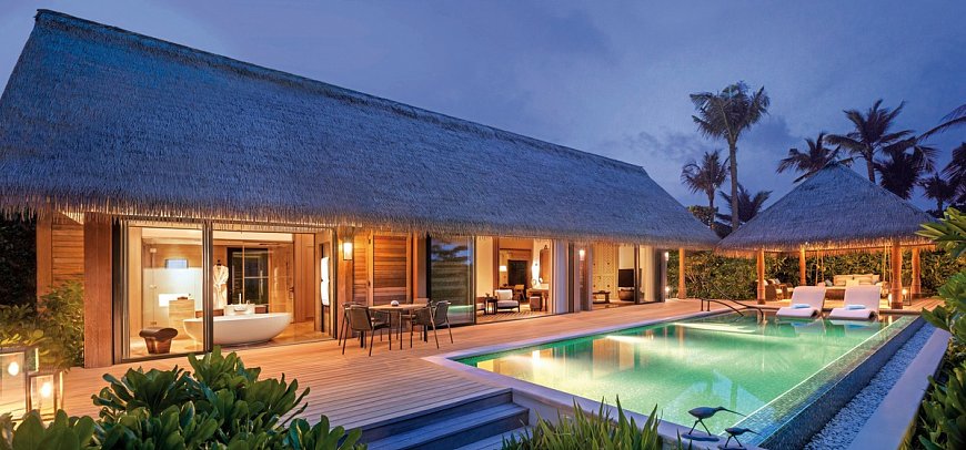 Waldorf Astoria Maldives Ithaafushi - Grand Beach Villa with Pool (Zimmercodierung VB6)