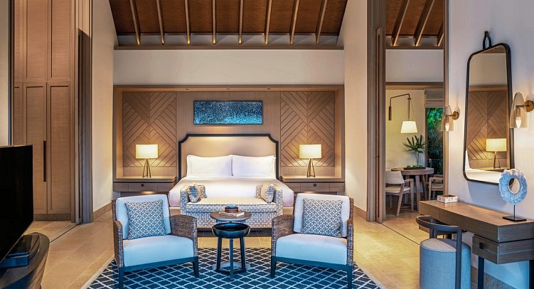 Waldorf Astoria Maldives Ithaafushi - Grand Beach Villa with Pool (Zimmercodierung VB6)