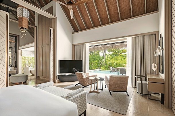 Waldorf Astoria Maldives Ithaafushi - Grand Beach Villa with Pool (Zimmercodierung VB6)
