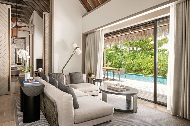 Waldorf Astoria Maldives Ithaafushi - Grand Beach Villa with Pool (Zimmercodierung VB6)