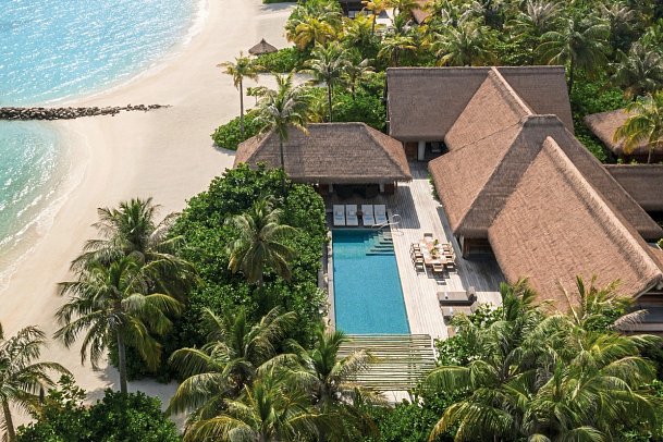 Waldorf Astoria Maldives Ithaafushi - 2 Bedroom Beach Villa with Pool (Zimmercodierung VB9)