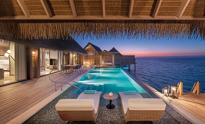 Waldorf Astoria Maldives Ithaafushi - Grand Over Water Villa with Pool (Zimmercodierung VB5)