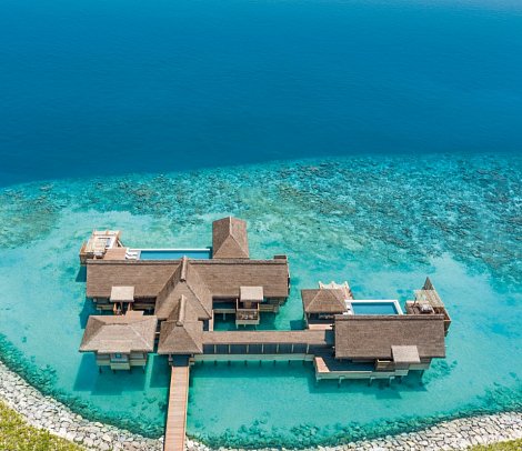 Waldorf Astoria Maldives Ithaafushi - 3 Bedroom Over Water Villa with Pool (Zimmercodierung VM1)