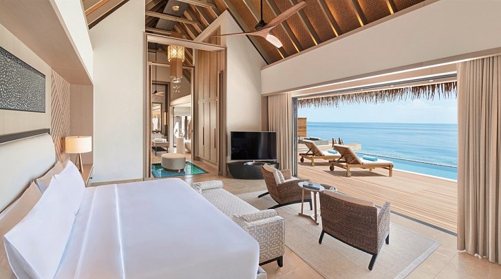 Waldorf Astoria Maldives Ithaafushi - 3 Bedroom Over Water Villa with Pool (Zimmercodierung VM1)