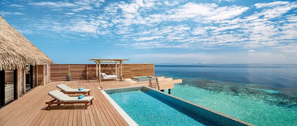 Waldorf Astoria Maldives Ithaafushi - 3 Bedroom Over Water Villa with Pool (Zimmercodierung VM1)