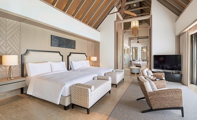 Waldorf Astoria Maldives Ithaafushi - Grand Reef Villa with Pool (Zimmercodierung VB4)