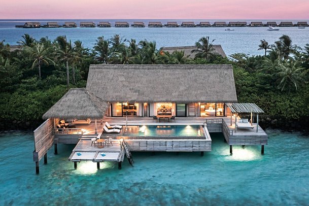 Waldorf Astoria Maldives Ithaafushi - Grand Reef Villa with Pool (Zimmercodierung VB4)