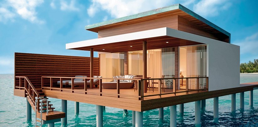 Kuda Villingili - Water Villa (Zimmercodierungen VB2 & VB4)