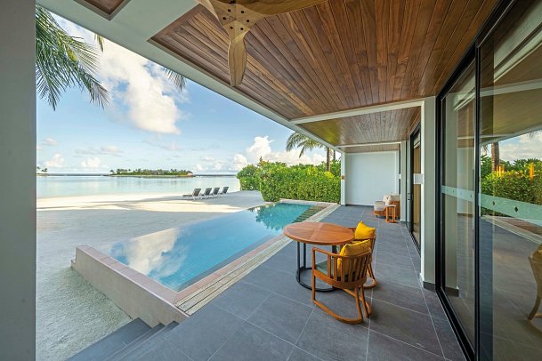 Kuda Villingili - Three Bedroom Beach Residence with Private Pool (Zimmercodierung VB7)