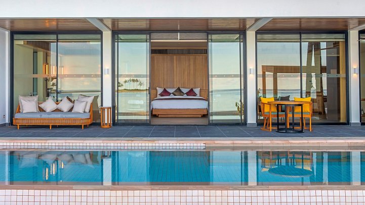 Kuda Villingili - Four Bedroom Beach Villa with Private Pool (Zimmercodierung RB1)