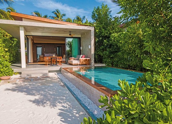 Kuda Villingili - Beach Villa with Pool (Zimmercodierung VB3)