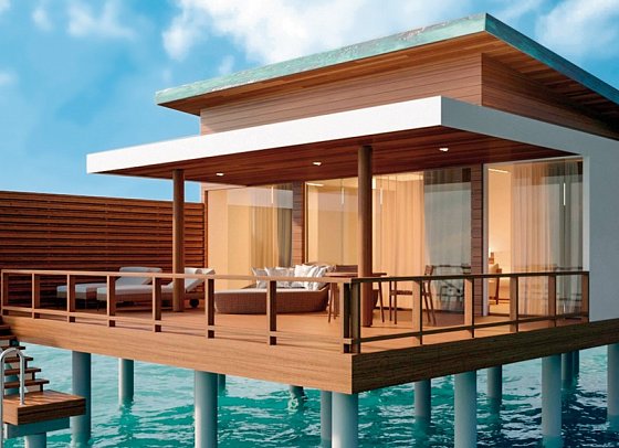 Kuda Villingili - Water Villa (Zimmercodierungen VB2 & VB4)