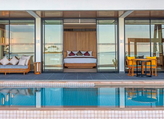Kuda Villingili - Four Bedroom Beach Villa with Private Pool (Zimmercodierung RB1)