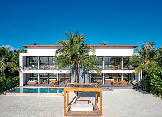 Kuda Villingili - Three Bedroom Beach Residence with Private Pool (Zimmercodierung VB7)