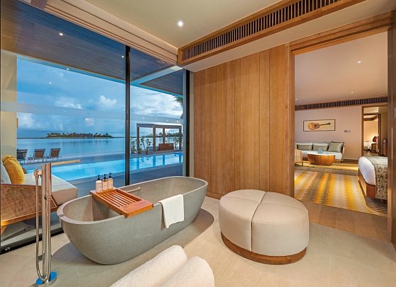 Kuda Villingili - Four Bedroom Beach Residence with Private Pool (Zimmercodierung RB2)