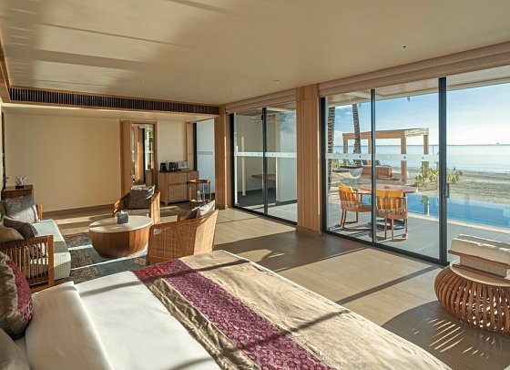 Kuda Villingili - Four Bedroom Beach Villa with Private Pool (Zimmercodierung RB1)