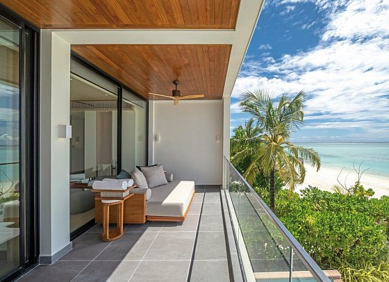 Kuda Villingili - Four Bedroom Beach Villa with Private Pool (Zimmercodierung RB1)