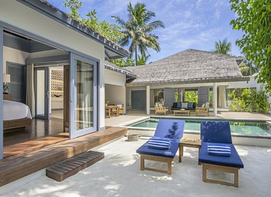 The Halcyon Private Isles Maldives, Autograph Collection - Family Oceanfront Beach Pool Villa (Zimmercodierung VI1)