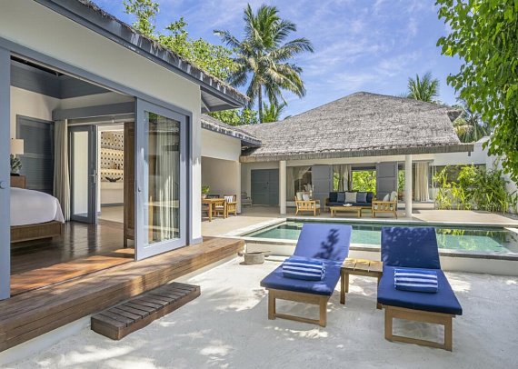 The Halcyon Private Isles Maldives, Autograph Collection - Family Oceanfront Beach Pool Villa (Zimmercodierung VI1)