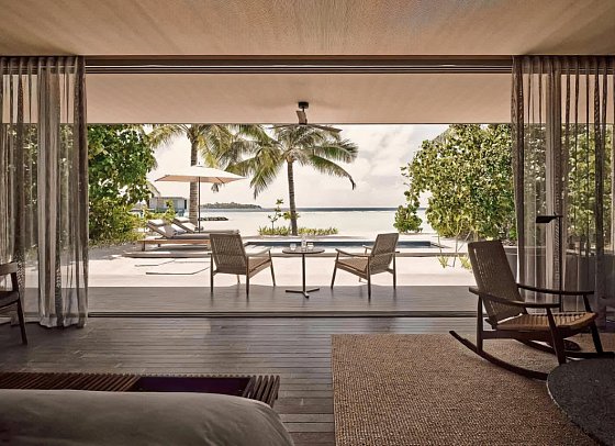Patina Maldives, Fari Islands - One Bedroom Sunset Beach Pool Villa
