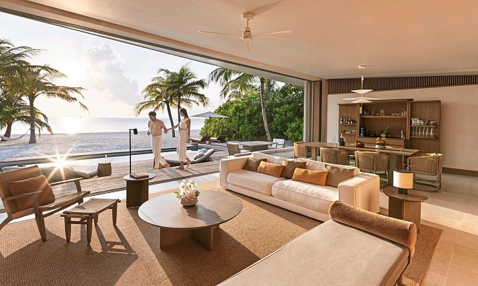 The Ritz-Carlton Maldives, Fari Islands - Two Bedroom Beach Pool Villa (Zimmercodierung VB6)