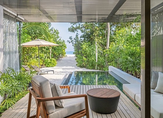 Alila Kothaifaru Maldives - Sunset Beach Pool Villa
