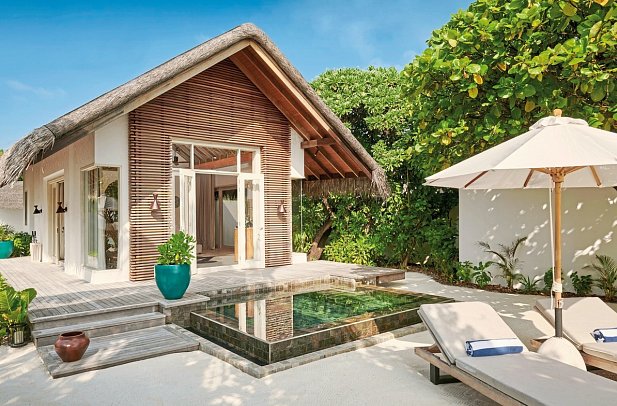 Sirru Fen Fushi, Private Lagoon Resort - Beach Sunset Villa with Pool (Zimmercodierung VB3)