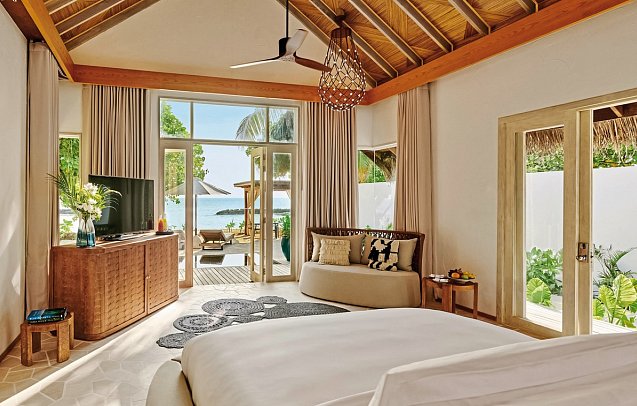 Sirru Fen Fushi, Private Lagoon Resort - Beach Sunrise Villa with Pool (Zimmercodierung VB1)