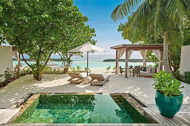 Sirru Fen Fushi, Private Lagoon Resort - Beach Sunrise Villa with Pool (Zimmercodierung VB1)